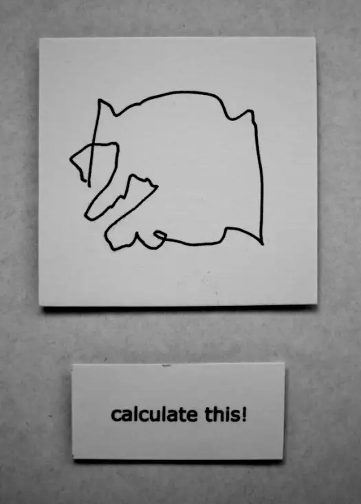 *** this! Series of conceptual drawings on paper - calculate this!