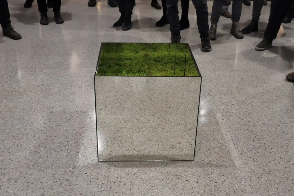 Ecotopia - mirror art installation - exhibition view